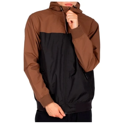 Iriedaily - Auf Deck Jacket - Regenjacke Gr XS schwarz/braun