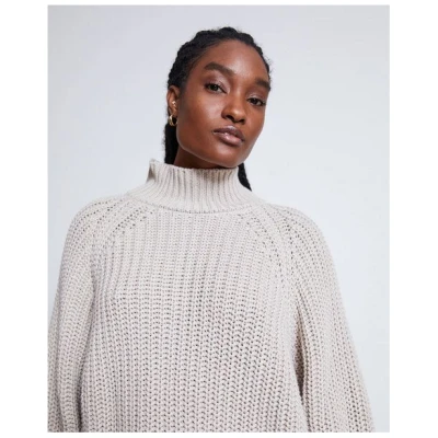 JAN N JUNE Rollkragenpullover OLA aus Bio-Baumwolle