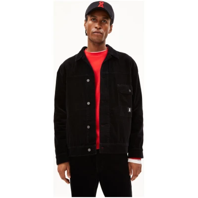 Jacke Aaleksi Corduroy Schwarz