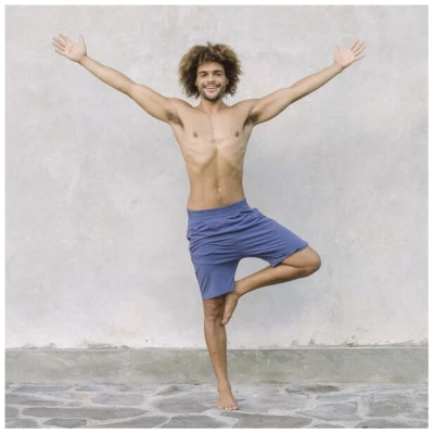 Jaya AXEL UNI - Männer - lockere Shorts für Yoga und Freizeit aus Biobaumwolle