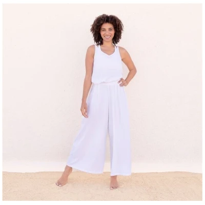 Jaya BETTY TENCEL - Damen - Basic-Top aus TENCEL Lyocell/Biobaumwoll-Mix mit Spaghettiträger
