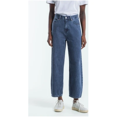 Jeans Leila Cropped Alex Dark Worn