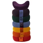 Just Be Chakra Meditations- und Yogakissen, Halbmond