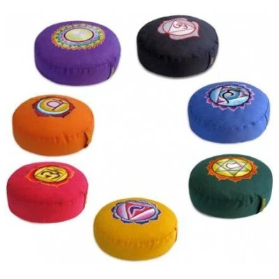 Just Be Chakra Meditations- und Yogakissen, rund