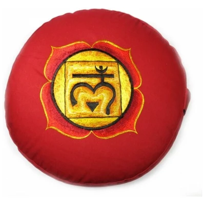 Just Be Chakra Meditations- und Yogakissen, rund