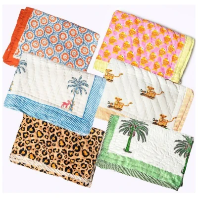 KIKOONI Kleine Tagesdecken und Kinder - Kuscheldecken " COZY K"