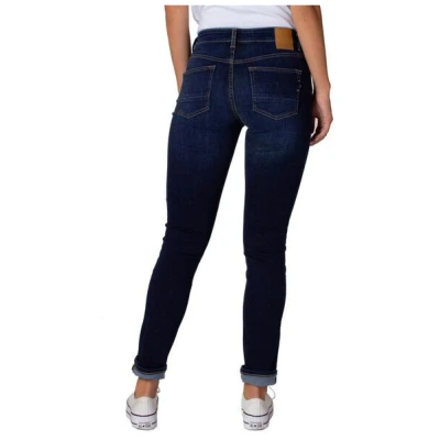 KUYICHI Damen Jeans Suzie Slim Deep Blue Bio-Baumwolle