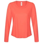 Kaipara - Merino Sportswear URBAN Merino Longsleeve Damen Regular 150RS weiter Halsausschnitt