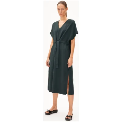 Kleid Maahaliana Lino Grün