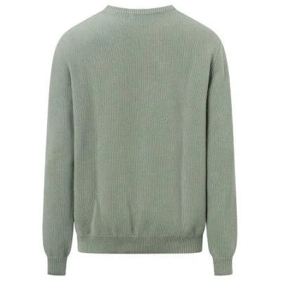 KnowledgeCotton Apparel Strickpullover - FIELD pique badge - aus Bio-Baumwolle