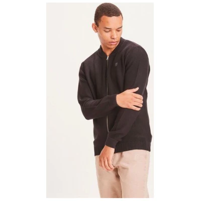 KnowledgeCotton Apparel Strukturierter Cardigan Pique badge knit
