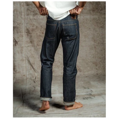 Kuyichi SCOTT Regular Jeans (Orange Selvedge) aus 100% recycelter Baumwolle