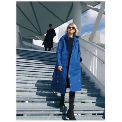 Langer Wind und Wetter Mantel aus Baumwolle (Etaproof®) mvdham Allweather Coat