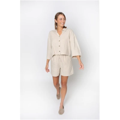 Leinen Short Modell: Lina