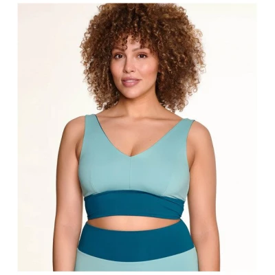 MYMARINI Wendbares Yogatop mit Shape-Effect aus ECONYL
