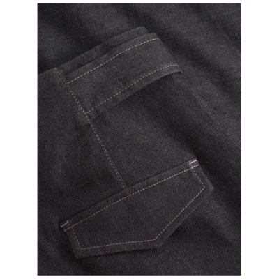 Mademoiselle YéYé Jeans Shorts mit Band aus Bio-Baumwolle