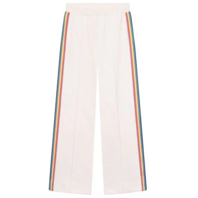 Mademoiselle YéYé Regenbogen Sweathose aus Bio-Baumwolle