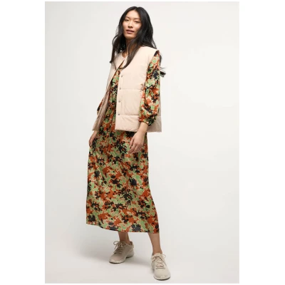 Maxikleid Print Powerful Bloom