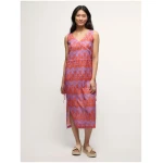 Maxikleid Print Wild Waves (GOTS)