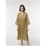 Midikleid Print Flower Field