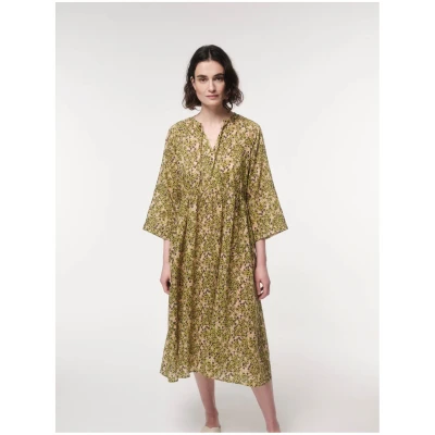 Midikleid Print Flower Field
