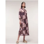 Midikleid Print Vintage Flower