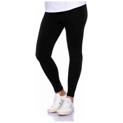 Milchshake High-Waist Basic Leggings aus weichem Modal French-Terry