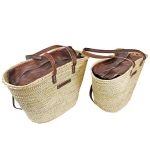 NATUREHOME Korbtasche Strandtasche Einkaufstasche Marktkorb