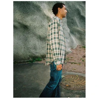 Nudie Jeans Kariertes Flanell-Hemd Julian Farmers