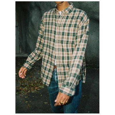 Nudie Jeans Kariertes Flanell-Hemd Julian Farmers