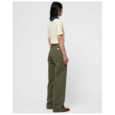 Nudie Jeans Suki Workwear Pants Olive