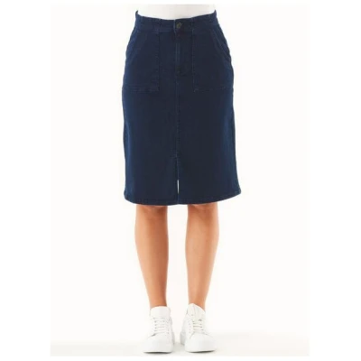 ORGANICATION Jeansrock aus Bio-Baumwolle