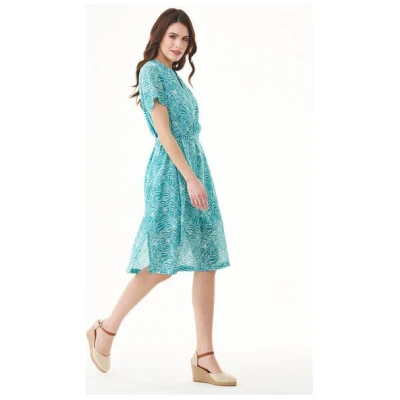 ORGANICATION Kleid aus Bio-Baumwolle mit Allover-Print