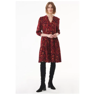 ORGANICATION Kleid aus LENZING ECOVERO mit Allover-Print