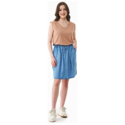 ORGANICATION Rock aus TENCEL Lyocell in Denim-Optik