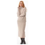 ORGANICATION Rollkragenpullover aus Bio-Baumwoll Mix