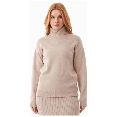 ORGANICATION Rollkragenpullover aus Bio-Baumwoll Mix