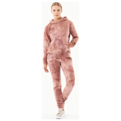 ORGANICATION Tie-Dye Sweathose aus Bio-Baumwolle