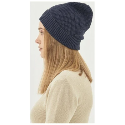 ORGANICATION Waffelstrick Beanie aus Bio-Baumwolle