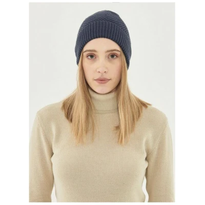 ORGANICATION Waffelstrick Beanie aus Bio-Baumwolle