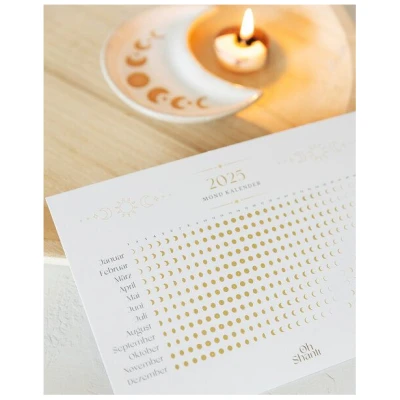Oh Shanti Mond Kalender 2025