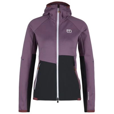 Ortovox - Women's Fleece Rib Hoody - Fleecejacke Gr XS lila