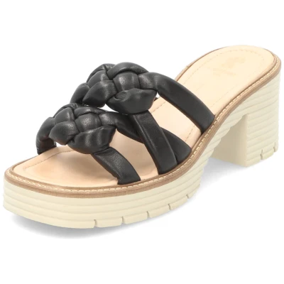 Pantolette, onyx 38