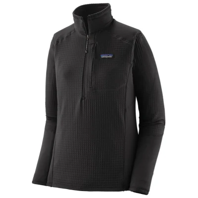 Patagonia - Women's R1 P/O - Fleecepullover Gr XS schwarz