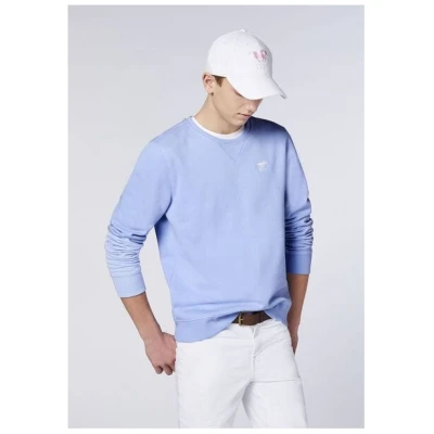 Polo Sylt Sweater mit Label-Stitching