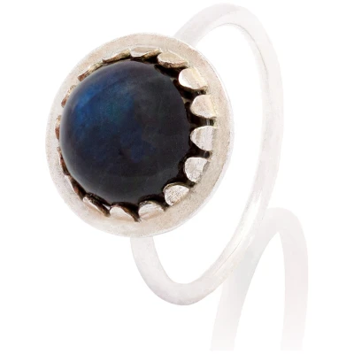 Ring "Spektrolith", silber 53