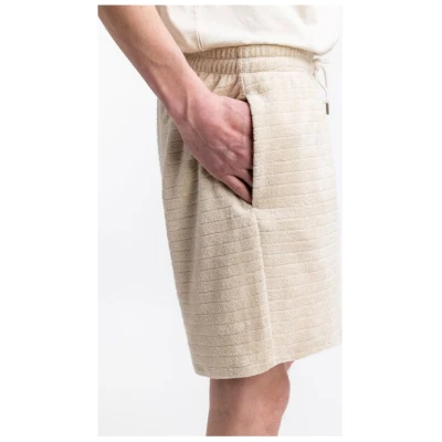Rotholz Frottee Shorts aus Bio-Baumwolle