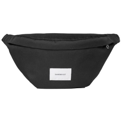 Sandqvist - Ground Crossbody Bag - Umhängetasche Gr 2 l schwarz