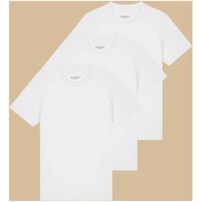 Slim Fit T-Shirt M 3er Pack