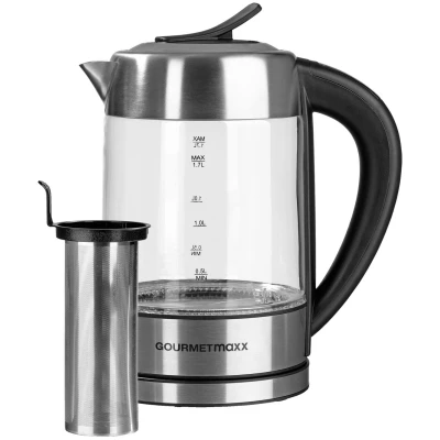 Wasserkocher mit Teesieb Gourmetmaxx HHB 1789DT